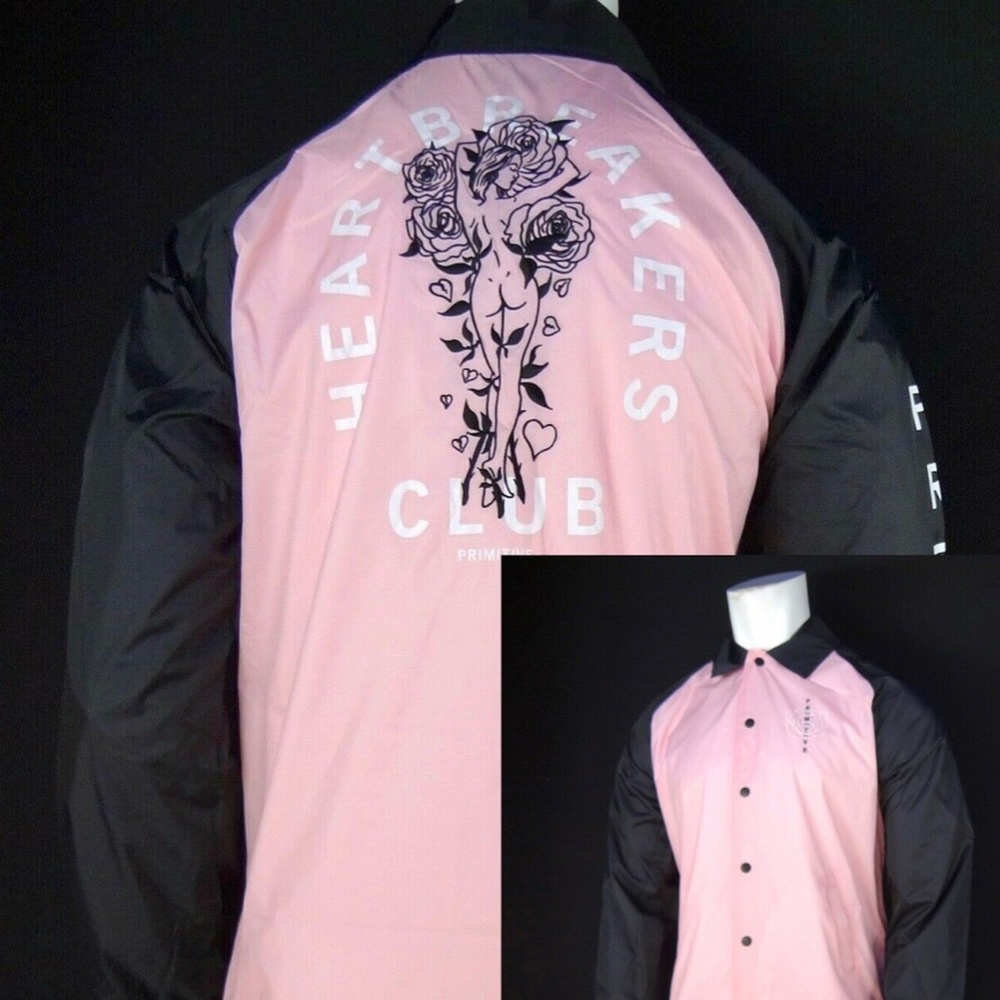 NEW  Primitive Embroidered Club Coach Jacket